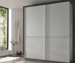 Sonate Pesaro Glas Kleiderschrank B225 cm