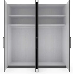Split Kleiderschrank Parsolglas