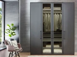 Split Kleiderschrank Parsolglas