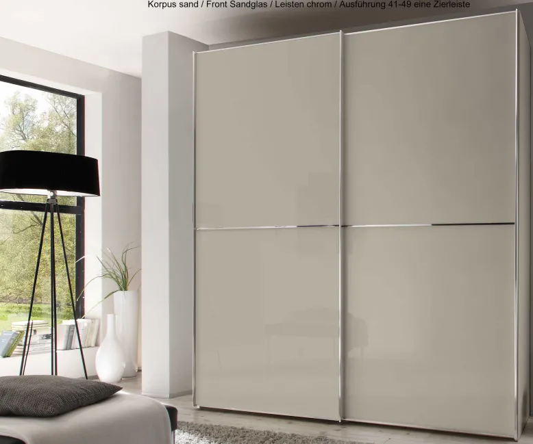 Staud Schwebetürenschrank Sinfonie Plus Glasfront