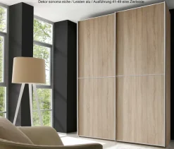 Staud Sinfonie Plus Schwebetürenschrank weiß