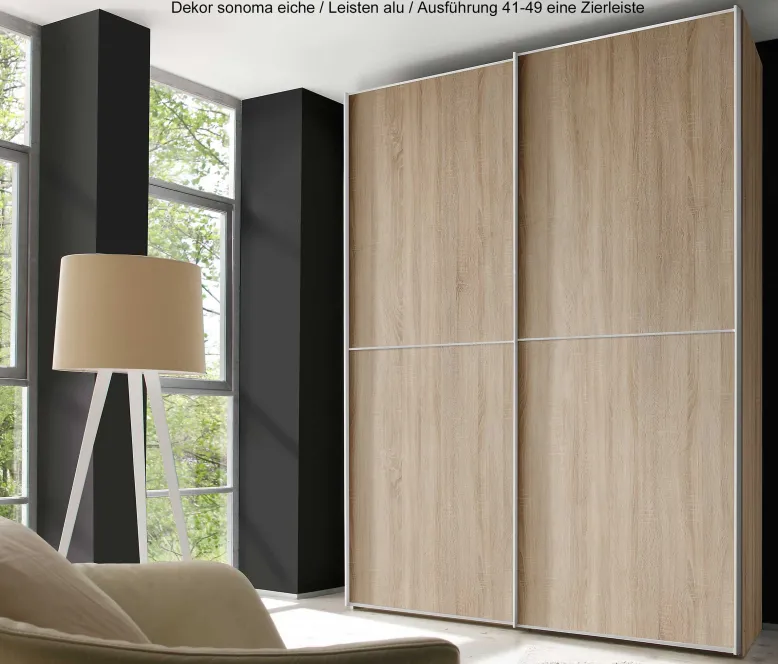 Staud Sinfonie Plus Schwebetürenschrank weiß