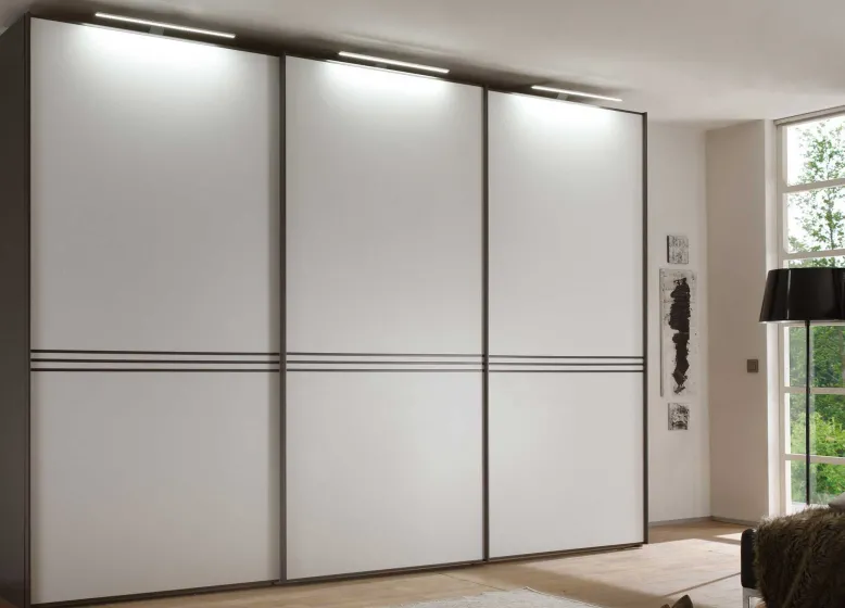 Staud Sinfonie Plus Schwebetürenschrank weiß