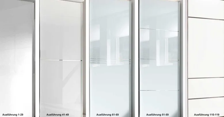 Staud Sinfonie Plus weisser Schwebetürenschrank