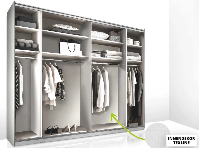 Staud Sonett Schwebetürenschrank 2-türig