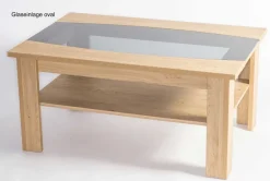 Stralsunder Couchtisch mit Glasplatte