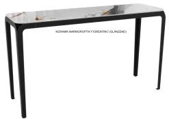 Sumatra Konsolentisch Metall / Keramik