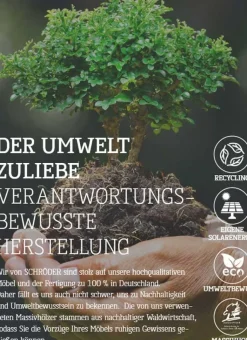 Sylt Wohnwand Landhausstil eiche