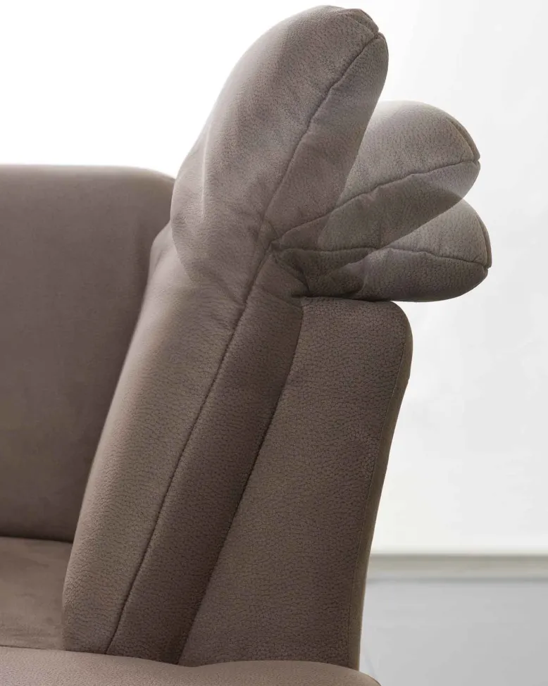 Time Ecksofa mit Sitztiefenverstellung