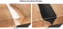 TPT Holztisch mit Metallgestell