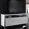 TV Möbel weiß Hochglanz