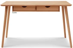 Verona Schreibtisch Holz mit Schubladen
