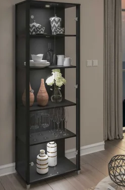 Vitrinenschrank mit Beleuchtung