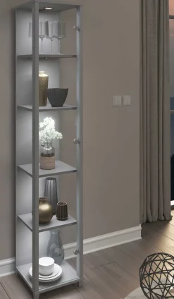 Vitrinenschrank mit Beleuchtung