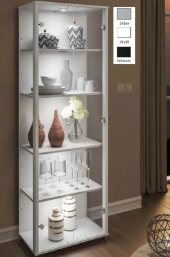 Vitrinenschrank mit Beleuchtung
