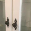 Vitrinenschrank vintage weiss