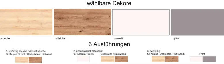 Wohnwand Breege